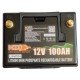 HIQBATTERY 12V 100Ah  LiFePO4 Battery