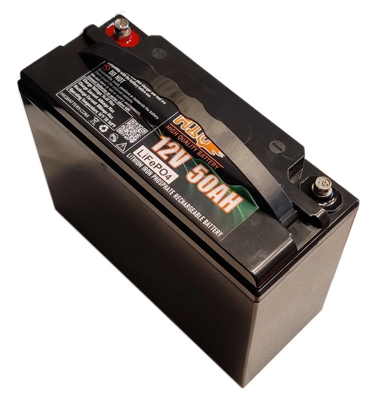 12V50Ah Lithium LiFePO4 Battery Rechargeable Batterie Active Balancer