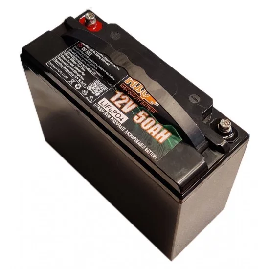 HIQBATTERY 12V 50Ah  LiFePO4 Battery