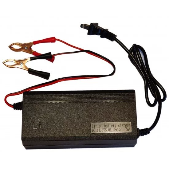 12V 5A Lithium Battery Charger (LiFePO4)